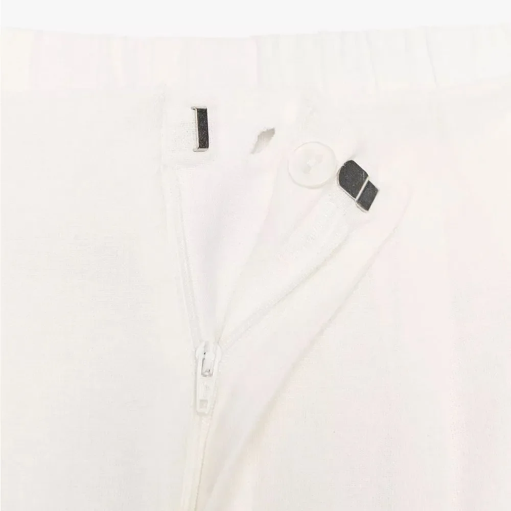 ZARA EMBROIDERED PANTS